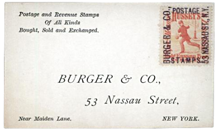 Burger & Co. Business Card